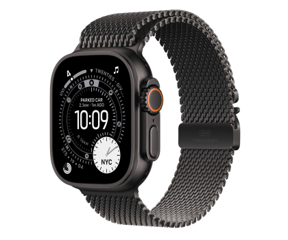 Smartwatch APPLE Watch Ultra 3 GPS + Cellular 49mm Czarny/Bransoleta mediolańska - rozmiar S